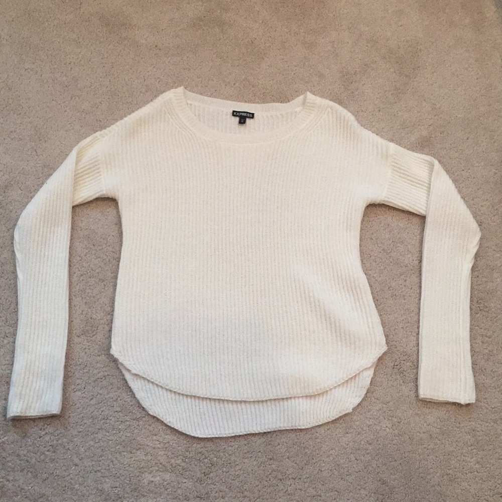 {Express} Cream Sweater